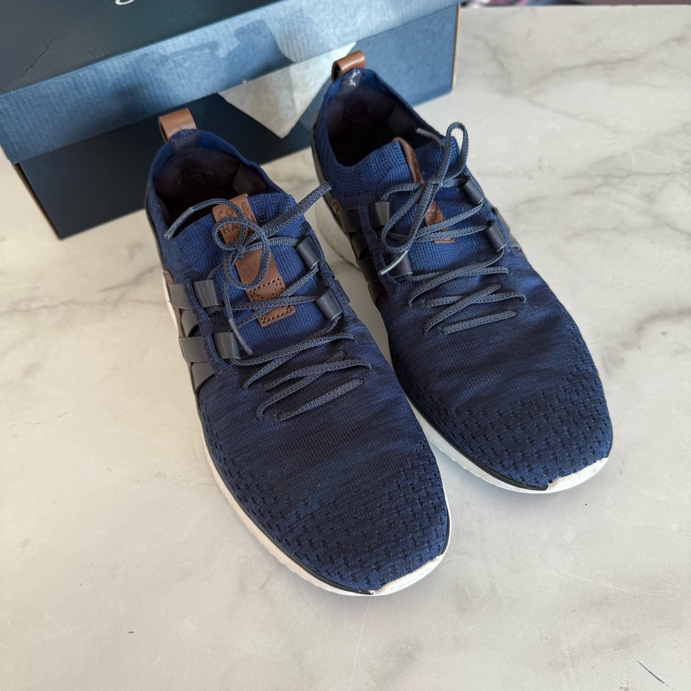 Cole Haaan Size 10.5 Mens Grand Motion Stitchlite Woven Sneakers
